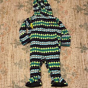 Patagonia Kids One Piece in Blue, Green, and Black